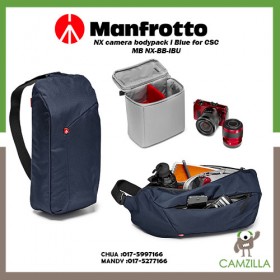 Manfrotto NX camera bodypack I Blue for CSC SKU MB NX-BB-IBU